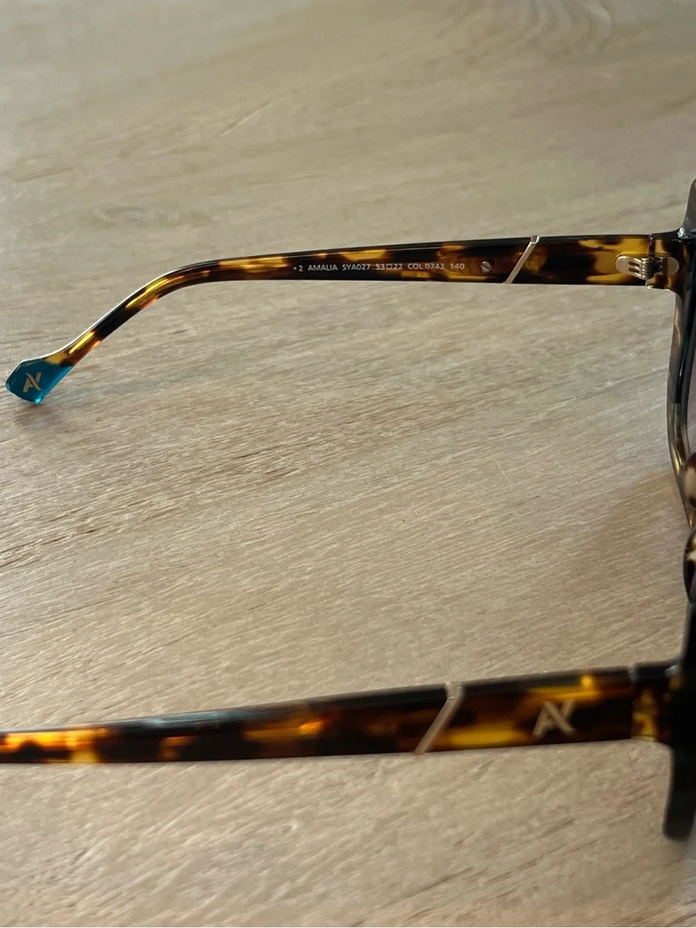 Women's Tortoiseshell Square Sunglasses - Brown Lenses